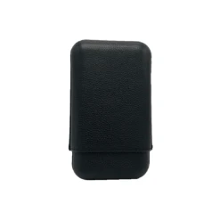 Edward Sahakian 3 Cigar Case - Black(Bosquet X Edward Sahakian 3 Finger Cigar Case Black) -Davidoff London 3F Black Back