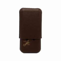 Edward Sahakian 3 Cigar Case - Brown(Bosquet X Edward Sahakian 3 Finger Cigar Case Black 1)