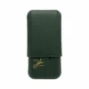 Edward Sahakian 3 Cigar Case - Green(Bosquet X Edward Sahakian 3 Finger Cigar Case Green Green) -Davidoff London 3F Green Front