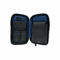 The Cigar Holder Cigar Case - Black & Blue(The Cigar Holder Cigar Case Black Blue) -Davidoff London Black Open