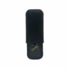 Edward Sahakian 2 Cigar Case - Black(Bosquet X Edward Sahakian 2 Finger Cigar Case Black) -Davidoff London Bosquet2F Black Gold Logo