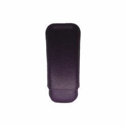 Edward Sahakian 2 Cigar Case - Purple(Bosquet X Edward Sahakian 2 Finger Cigar Case Purple) -Davidoff London Bosquet2F Purple Gold Closed