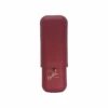 Edward Sahakian 2 Cigar Case - Red(Bosquet X Edward Sahakian 2 Finger Cigar Case Red) -Davidoff London Bosquet2F Red Gold Logo