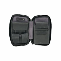 The Cigar Holder Cigar Case - Grey & Lilac(The Cigar Holder Cigar Case Grey Lilac) -Davidoff London Grey Open with