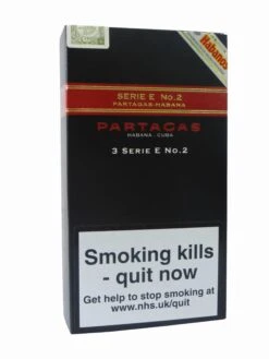 Partagas Serie E No. 2(Partagas Serie E No 2) -Davidoff London PartagasSerieENo2Tubos3Pack