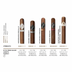 Davidoff Robusto Selection Box(Davidoff Robusto Selection Box) 7 Davidoff Robusto Selection Box(Davidoff Robusto Selection Box) -Davidoff London RobustoSelectionExplanation