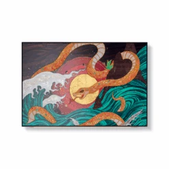 The Davidoff Year Of The Snake Masterpiece Humidor 2025(The Davidoff Year Of The Snake Masterpiece Humidor 2025) -Davidoff London YOTS Humidor Top